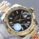 Copy Rolex Datejust II Two Tone Watch Black Dial Red 6,9 Diamond Stick Markers Dial (6)_th.jpg